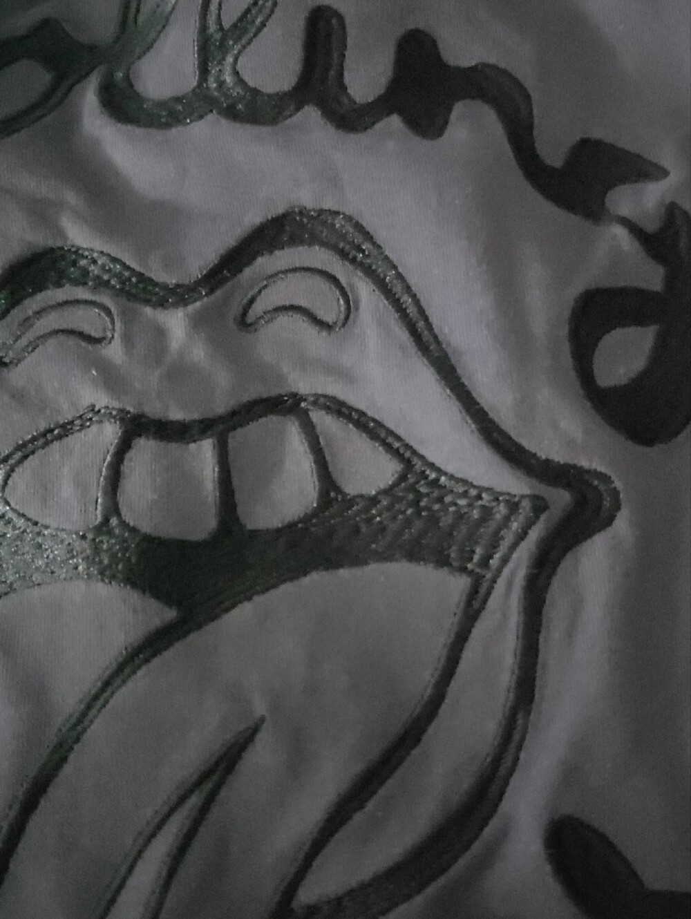 Freeze Official The Rolling Stones Embroidered Graphic Tee - Picture 2 of 3